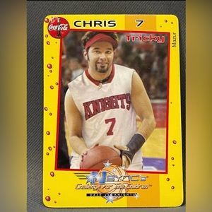 2002 Coca-Cola N Sync Challenge for the Children Chris Kirkpatrick Card